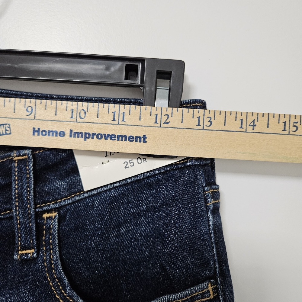 NWT Abercrombie &‎ Fitch Jeans Women's 0R (26x27) Blue The Skinny Distressed - Picture 9 of 11